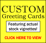 Order Custom Greeting Cards - Featuring Stock Certificate Art!